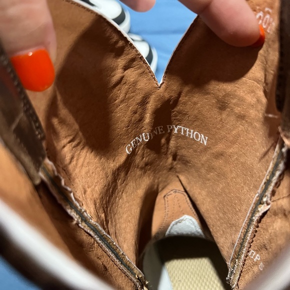 Dan Post Genuine Python Boots - Picture 4 of 4